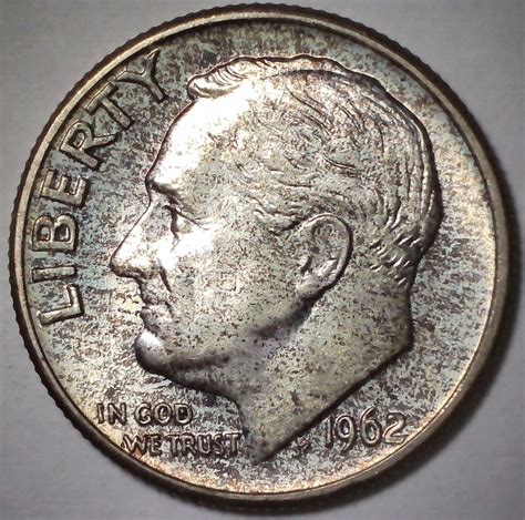 1962 Dimes UNC | Coin Talk