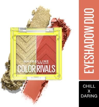 MAYBELLINE NEW YORK Color Rivals Shadow Longwear Duo Eyeshadow Palette ...
