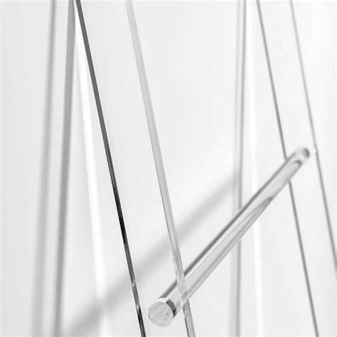 Modern Design Ladder Towel Rack in Plexiglass