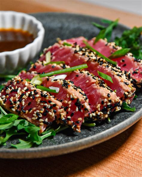 Seared Ahi Tuna — Cooking with Rocco