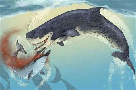 世界上最凶猛的鲸鱼，梅尔维尔鲸已经灭绝_巴拉排行榜
