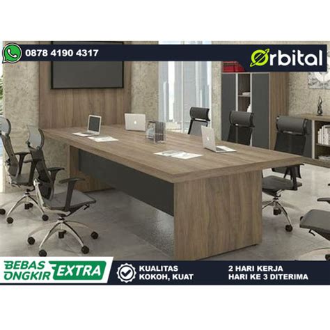Jual Meja Meeting Kantor 200 x 100 x 75 cm - Meja Rapat Murah - Jakarta ...