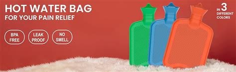 EASYCARE Hot Water Bag Supper Deluxe - Strong & Leak-Free 500ml Hot ...