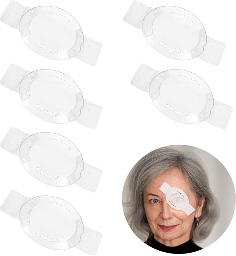 6 Pcs Transparent Eye Patches for Adults After Cataract Surgery ...