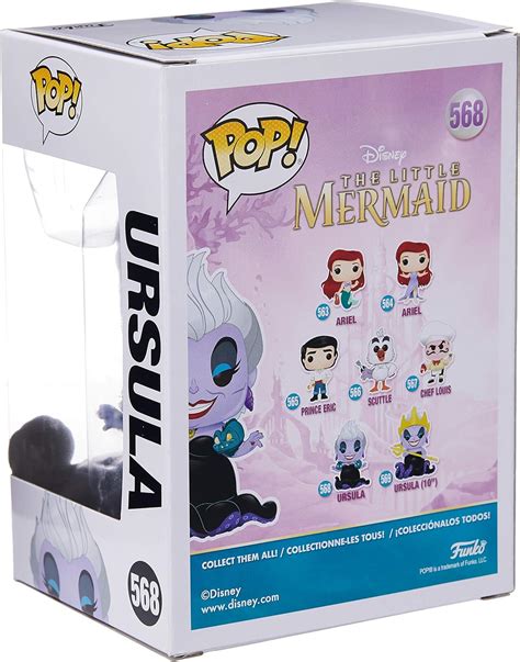 Buy Funko Pop! Disney: Little Mermaid - Ursula with Eels, Multicolor ...