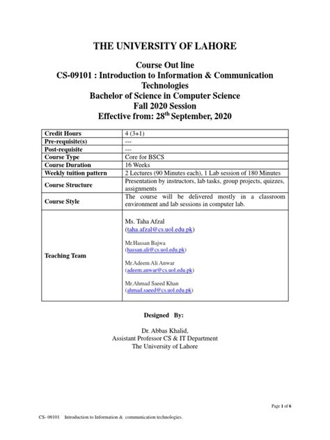 Image result for ICT Module Two Course Outline