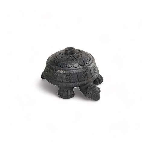 Sawai Madhopur Black Terracotta Tortoise Figurine – Prosperitymirra