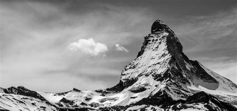 Free Images : nature, rock, snow, winter, cloud, black and white ...