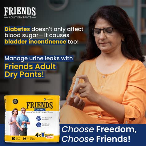 Friends Adult Diaper Urges Greater Awareness on Diabetic Incontinence ...