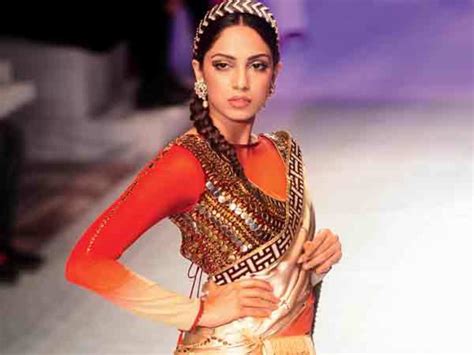 PFMI Earth 2013 Sobhita Dhulipala at India Bridal Fashion Week