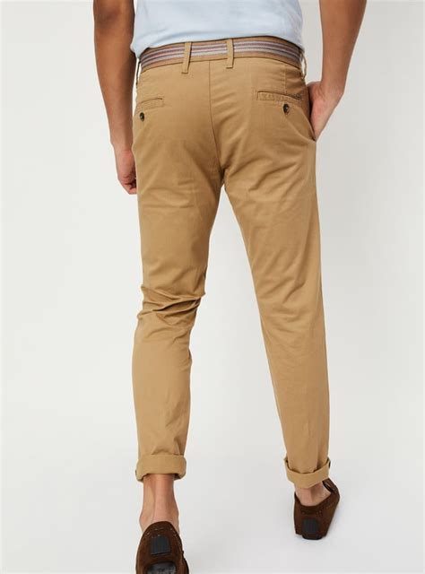 Buy Men Slim Fit Stretch Chinos Online at just Rs. 1299.0 ...