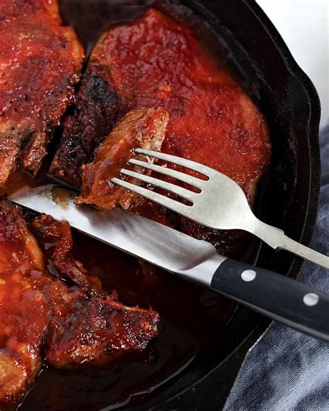Easy Oven Baked BBQ Pork Chops - Seasons and Suppers