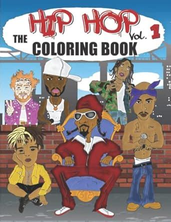 Buy Hip Hop Coloring Book: A music coloring book for adults - For rap ...