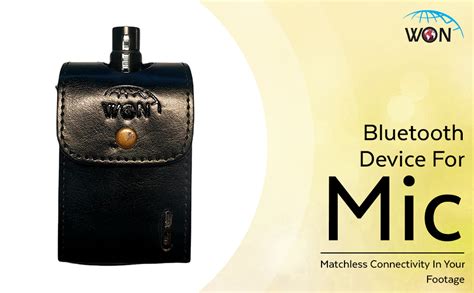 WON Professional Reporter Wireless MIC Device All MIC Supported Connect ...