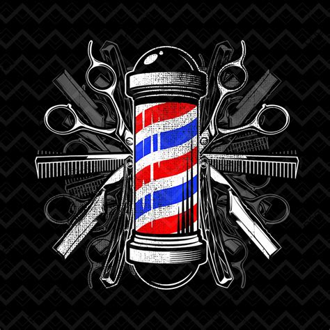 Barber Shop Clippers Logo
