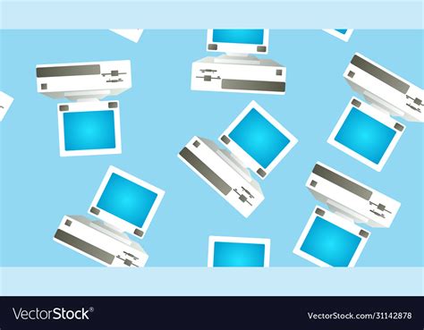 Retro Computer Pattern 的图像结果