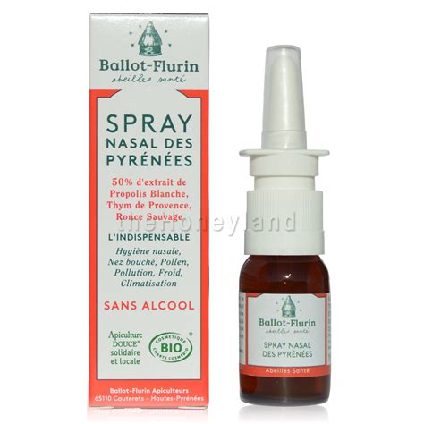 Natural Propolis Nasal Spray from the Pyrenees
