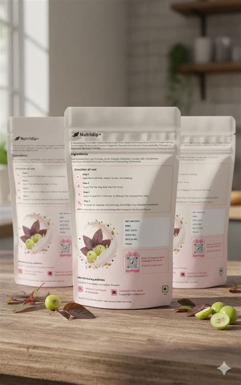 NutriDip+ | Premium Herbal Milk Dip for Pink Wellness