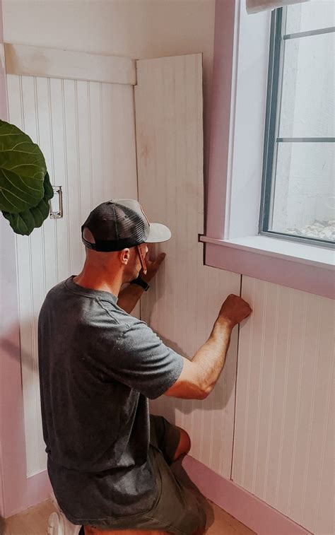 Beadboard Paneling on Walls- Exactly what we use and how - Nesting With ...