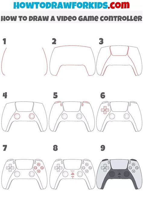 Image result for Gaming Controller Drawing