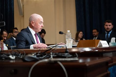 DHS Secretary Alejandro Mayorkas Testifies Before The Committee of ...