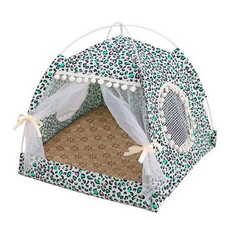 Buy Pet Tent Cave Bed for Cat Small Dog, with Removable Washable ...