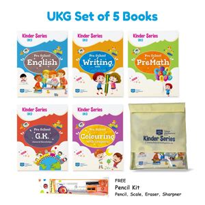 Little Spark UKG Book Set for Kids | English Alphabets, Writing, Maths ...