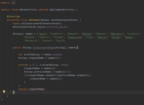 Android Studio Array 的图像结果