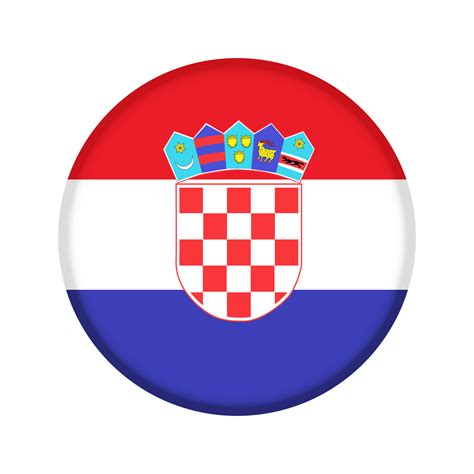 Round flag of Croatia 45602406 PNG