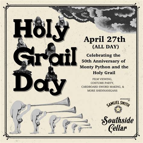 Holy Grail Day! Celebrating the 50th Anniversary of Monty Python & the ...