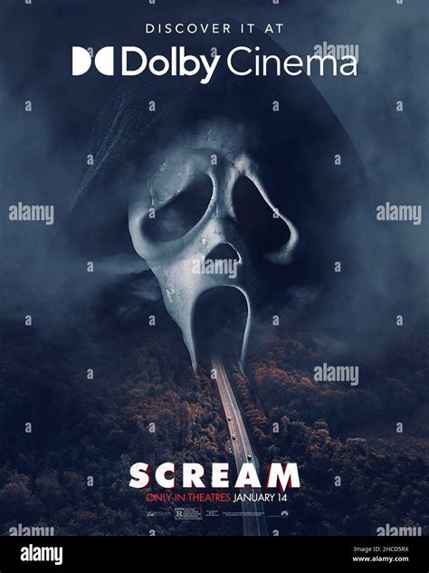 SCREAM, (aka SCREAM 5), US Dolby Cinema poster, 2022. © Paramount ...