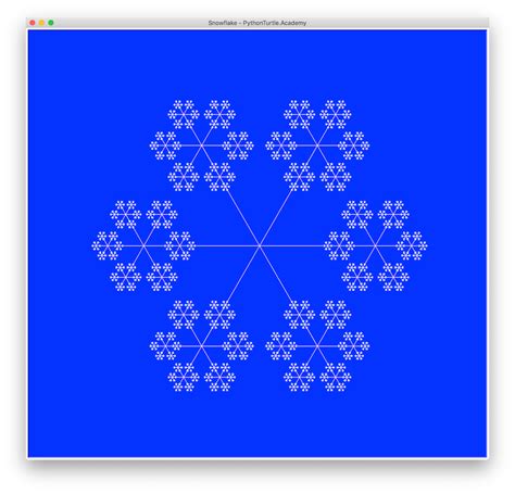 Image result for Snow Flakes Turtle Python