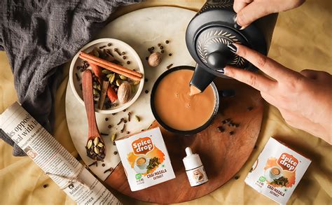 Spice Drop Chai Masala Extract | Contains Cardamom, Ginger & Black ...