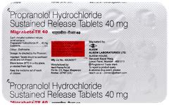 Migrabeta Tr 40 MG | Order Migrabeta Tr 40 MG Tablet Online at Truemeds