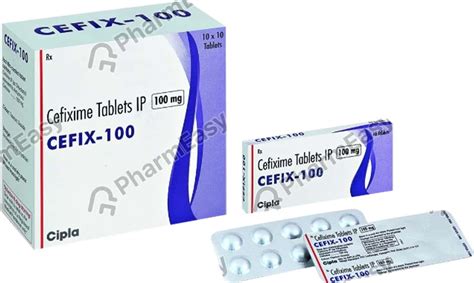 Cefix 100 MG Tablet (10): Uses, Side Effects, Price & Dosage | PharmEasy
