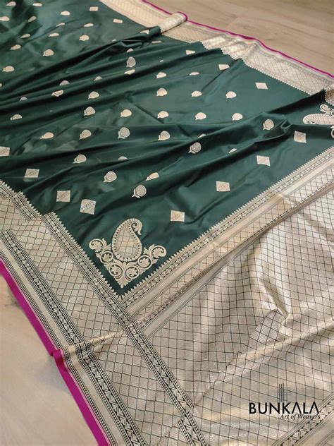 Buy Banarasi Mashru Silk Sarees Online at Bunkala - Elevate Your Style ...