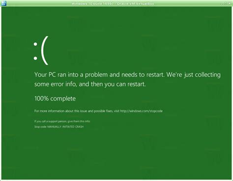 Image result for Windows 10 Green Error Screen
