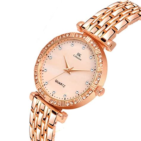 Buy IIK COLLECTION Fashion Analog Women's Watch (Rose Gold Dial Rose ...