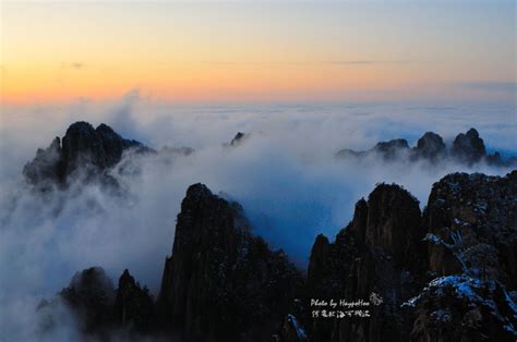黄山最漂亮的“五绝”风景，夏季去看最美！你看过几处？_云海