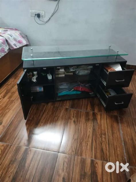 TV stand with cupboard - Home Decor & Garden - 1808582543