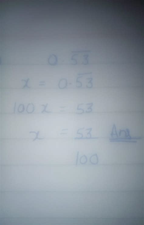 express in the form of p/q 0.535353... - Brainly.in