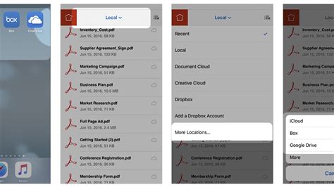 Acrobat Reader for iOS now integrates with any cloud service - CNET