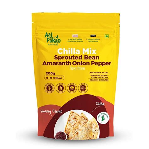 Aaj Pakao - Amaranth Onion Pepper Instant Chilla Mix | Made with ...
