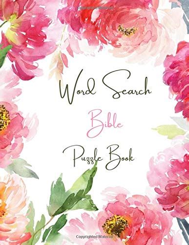 Buy Word Search Bible Puzzle Book: Christian word search book for ...