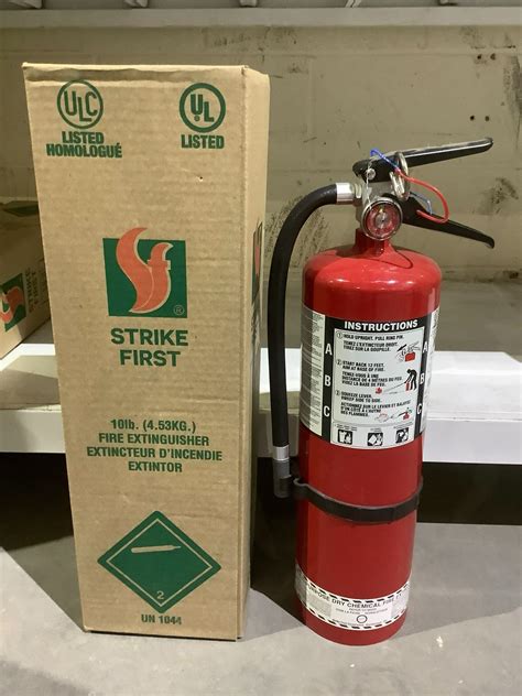 STRIKE FIRST 10LB FIRE EXTINGUISHER