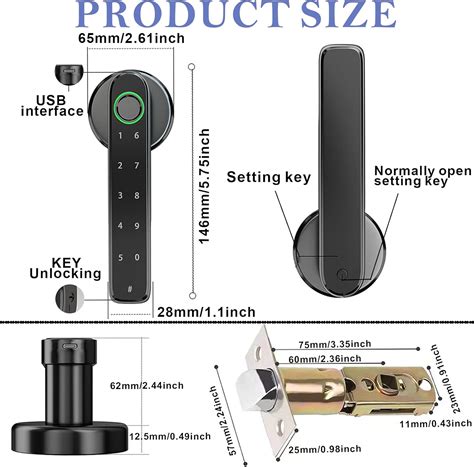WAHLINPARTS Smart Fingerprint Door Lock, Keyless Entry Door Lock India ...