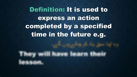 Future Perfect Tense Chart 的图像结果