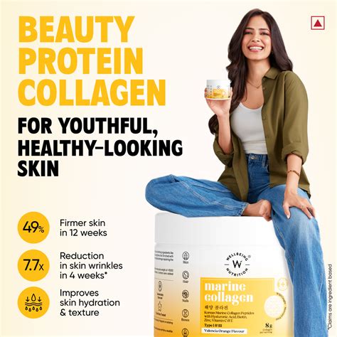 Buy Korean Marine Collagen Powder – Valencia Orange | Wellbeing Nutrition