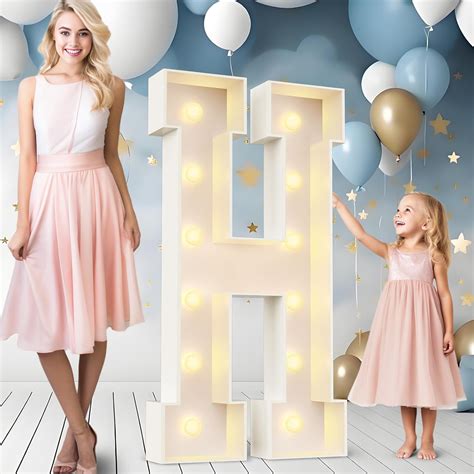 Ledido 4FT Marquee Light Up Letters Large Light Up India | Ubuy