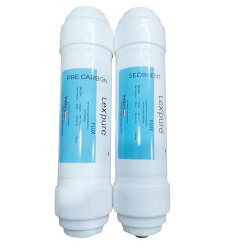Pre Carbon + Sediment Inline Filter – 10" | 5 Micron | 400 gm – 2-Pack ...
